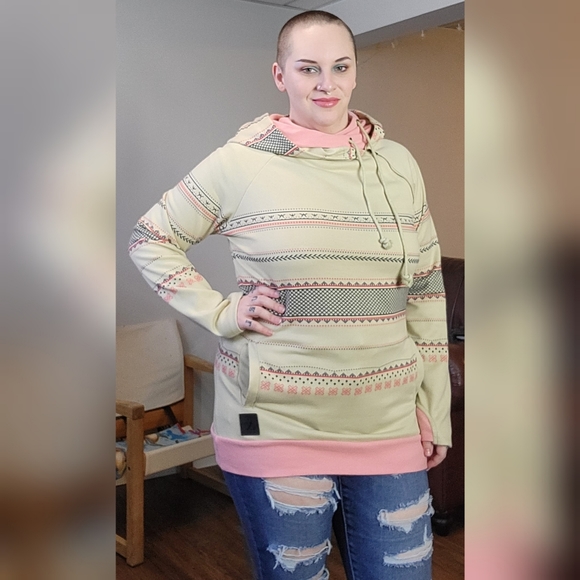 Ampersand Avenue double hood hoodie - Picture 13 of 13